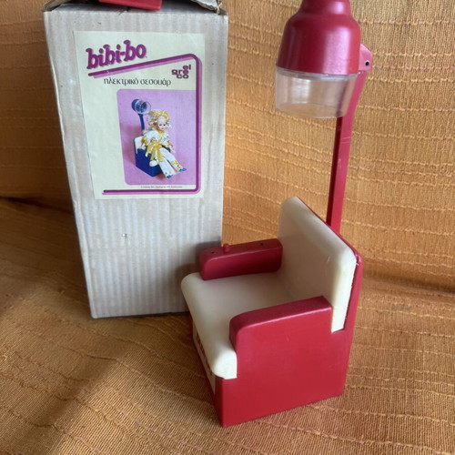 Bibibo hairdryer like new, rare collectible toy