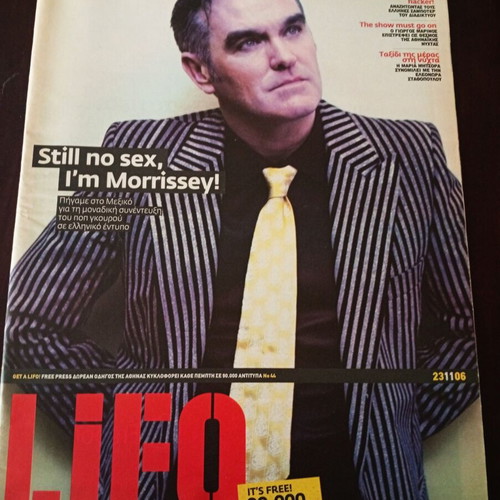Lifo Magazine 2006 Paul Morrissey, Giorgos Marinos, like new