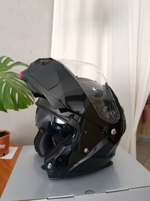Κράνος HJC C91 Flip-Up σαν καινούργιο, μεταλλικό μαύρο, μέγεθος XS