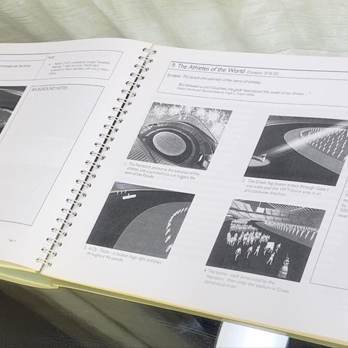 Athens 2004 Olympic Games Opening Ceremony Media Guide new
