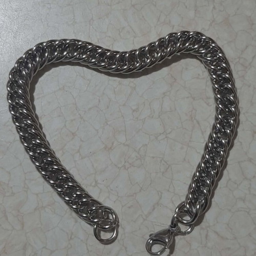 Steel men's bracelet brand new no8