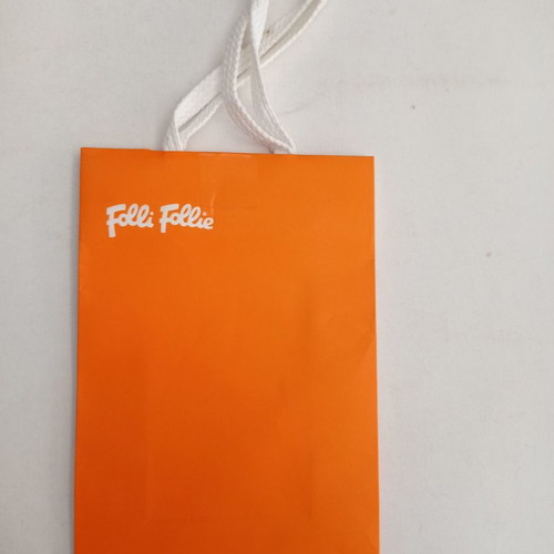 Folli Follie packaging paper bags used