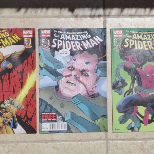 The Amazing Spider-Man issues 696, 698, 699 like new