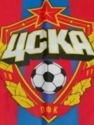 CSKA Moscow flag, polyester, 60 x 90 cm