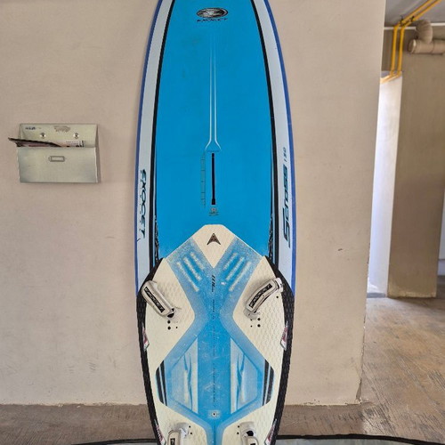 Windsurfing full set with board, sails, masts, booms, and accessories