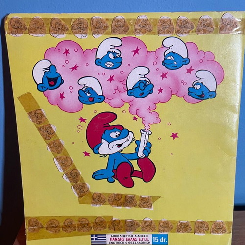 Smurfs Album like new Panini