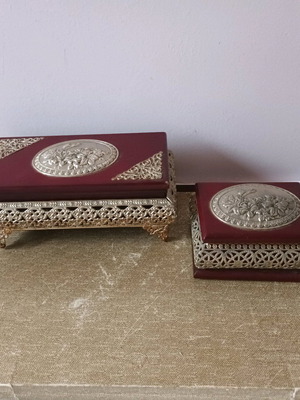 Antique jewelry boxes from 1950 like new