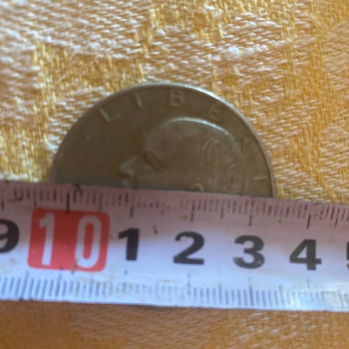 United States Dollar Eisenhower 1972 used, collectible coin