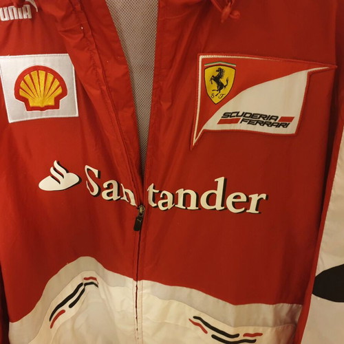 Puma Ferrari windbreaker waterproof jacket XXL like new