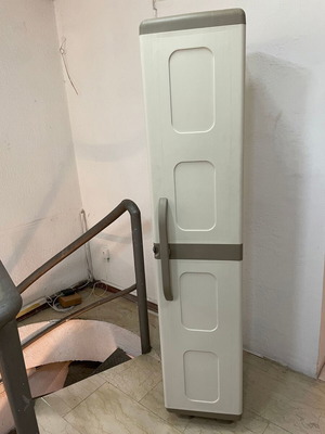 Μονόφυλλη Ντουλάπα Ίριδα HOMEPLAST Πλαστική 36x44x179εκ.