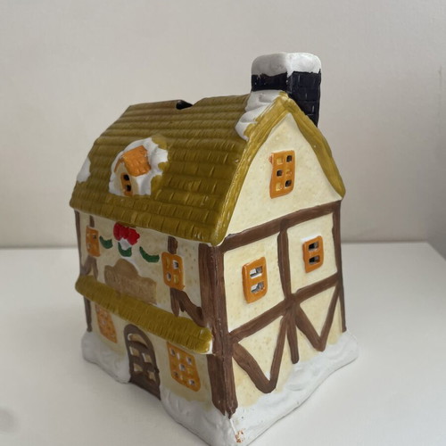 Christmas House for Tealight used