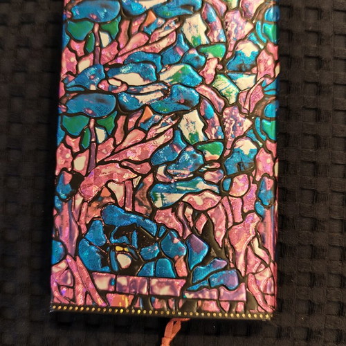 Paperblanks embossed iridescent notebook premium with magnetic clasp