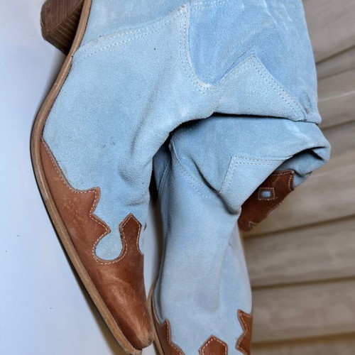 Cowboy women's boots handmade Made In Italia used size 39