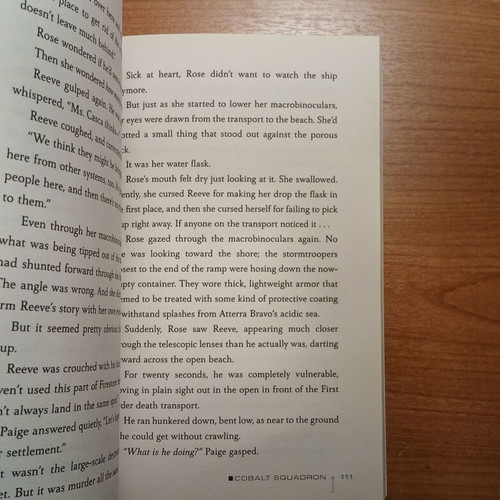 Star Wars The Last Jedi Cobalt Squadron book by Elizabeth Wein