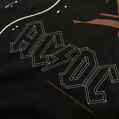 AC/DC 2004 Vintage Men's T-shirt Like New, Black, Size M