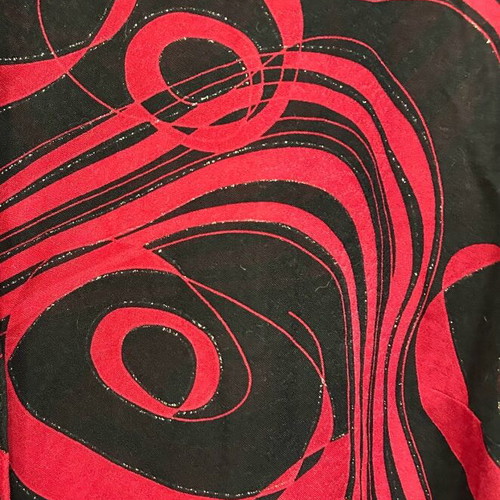 Maxi German blouse like new with woven lame