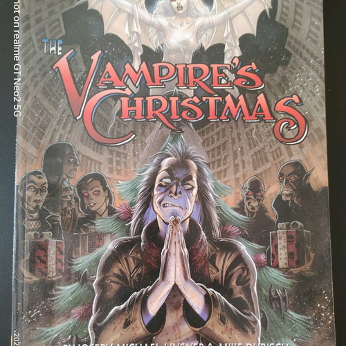 The Vampire's Christmas horror graphic novel like new