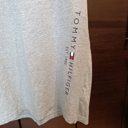 Tommy Hilfiger blouse new, gray, size S