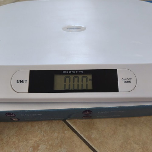 Topcom Digital Baby Scale like new, up to 20 kg, boxed
