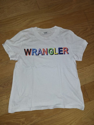 Tshirt Wrangler white size S like new
