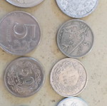 Coins used from various countries