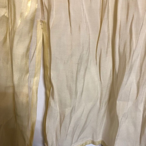 Yellow iridescent coat new, fits M-L