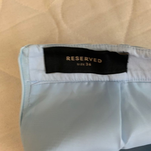 Reserved skirt like new, size 34, white and blue