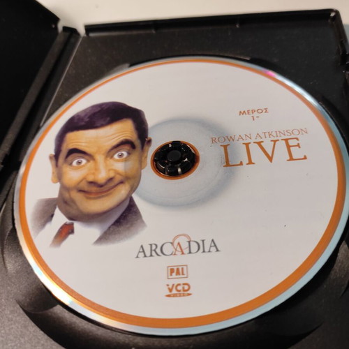 Rowan Atkinson Live DVD like new, part 1 with Greek subtitles