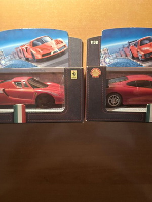 7 μινιατούρες Ferrari σε κλίμακα 1:38 καινούργιες με αυθεντική συσκευασία