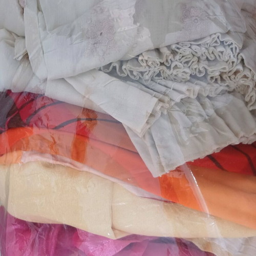 Curtains used, pack of 9 pieces