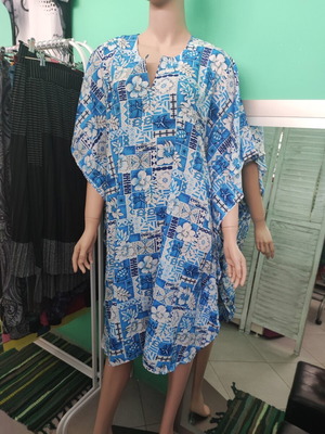 Rima Beachwear caftan plus size 150cm, turquoise