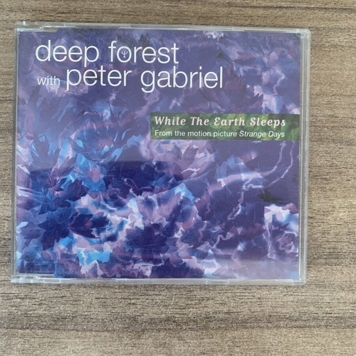 While The Earth Sleeps Maxi CD Single by Deep Forest with Peter Gabriel used