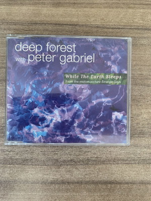 While The Earth Sleeps Maxi CD Single by Deep Forest with Peter Gabriel used