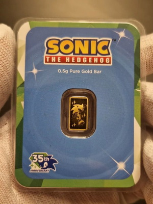 Χρυσή μπάρα PAMP Suisse Sonic 35th Anniversary 0.5g καινούργιο
