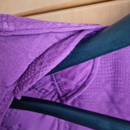 Suncoo purple wrap top like new, size XS