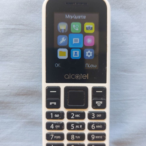 Alcatel 1068D dual sim feature phone for seniors