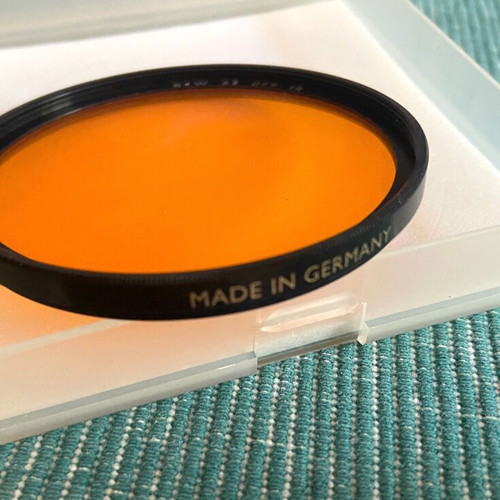 B+W Orange 099 IR 62mm Filter like new, infrared photography