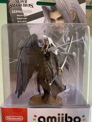 Final Fantasy VII Sephiroth Amiibo φιγούρα καινούργια για Nintendo Switch