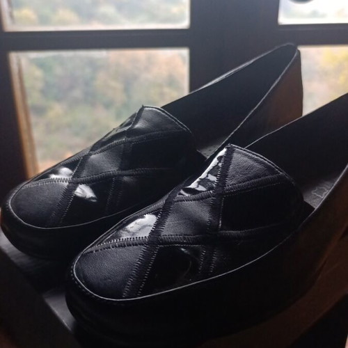 Aerocomfort women's leather shoes size 40 new black