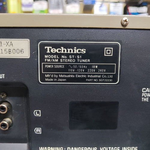 Technics ST-S1 tuner used, fully functional