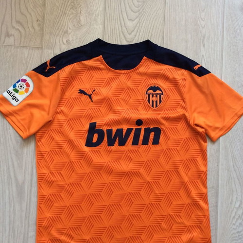 Valencia FC 2020 2021 Away Football Shirt Jersey Puma size L used