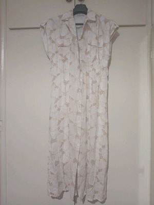 Long beige dress s/m like new