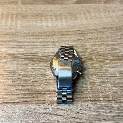 Seiko Vintage Chronograph Jumbo 6138-3003 like new, black