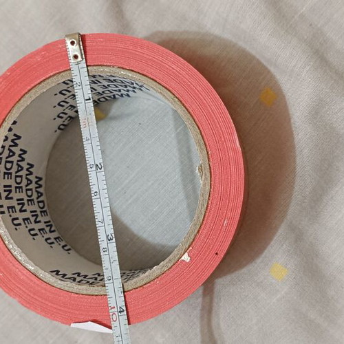 Plastic PVC Packaging Tape like new, 50 mm width, made in E.U.