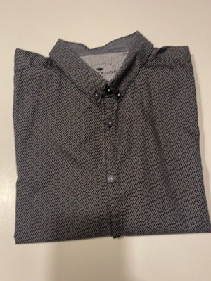 Tom Tailor men's shirt XL black and orange like new