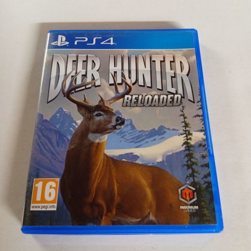 Deer Hunter Reloaded PS4 game, like new condition