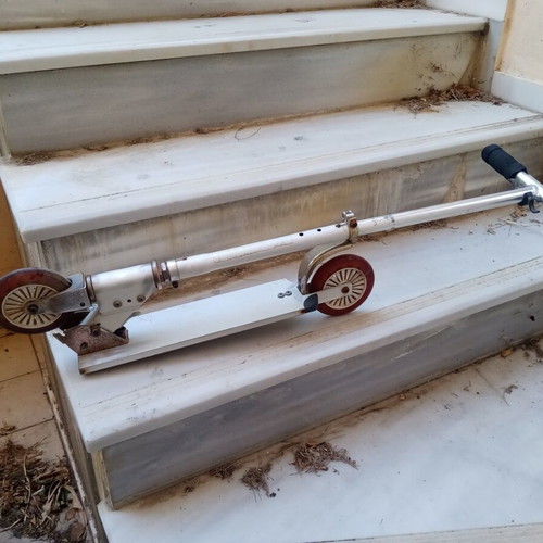 Aluminum scooter used