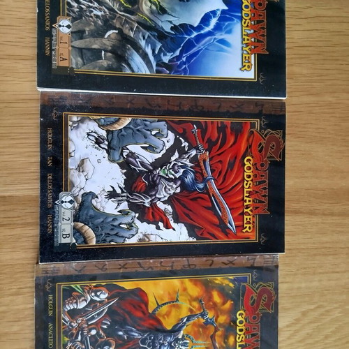 Spawn Godslayer books like new, set of 3 issues from ComicWorlds