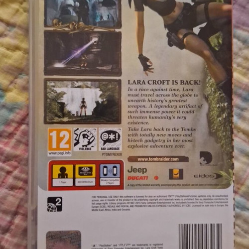Lara Croft Tomb Raider Legend PSP game