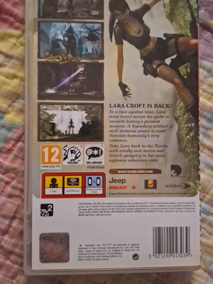 Lara Croft Tomb Raider Legend PSP game